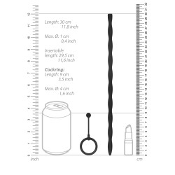 Ouch! Tige pour urètre en Silicone 29cm - 10mm